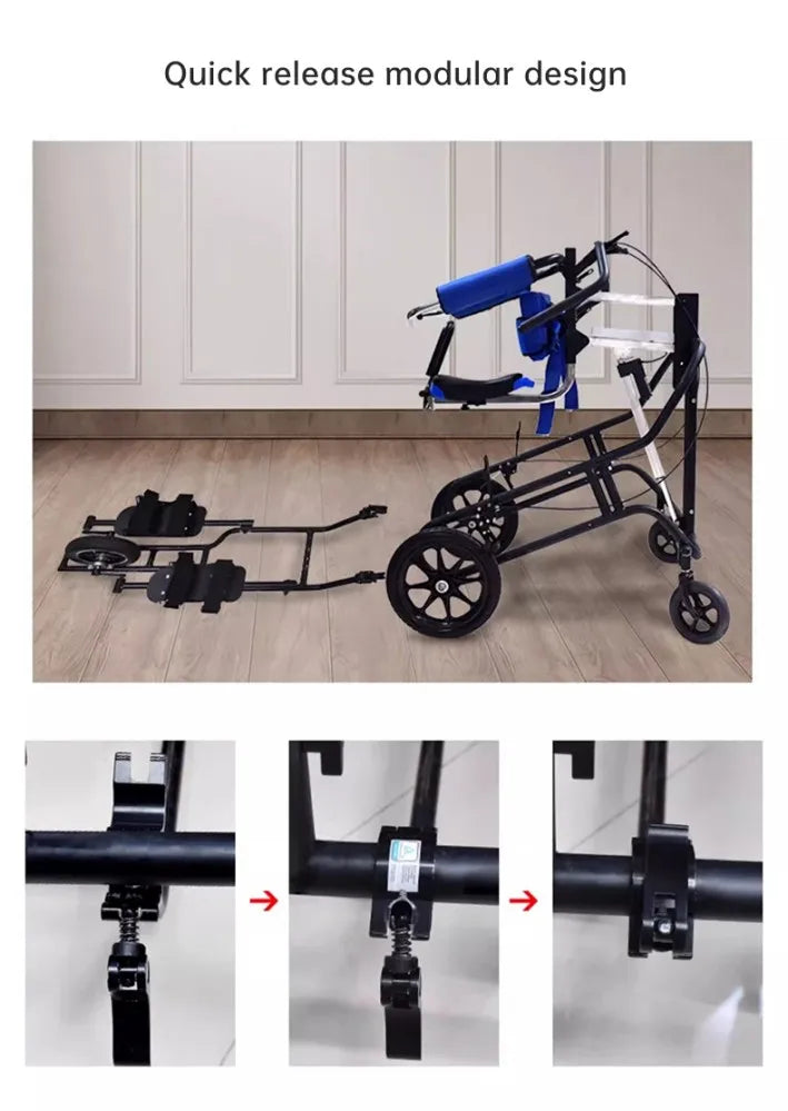 Rehabilitation Training Equipment Walking Aid Elderly Stroke Hemiplegia Walker For Disable