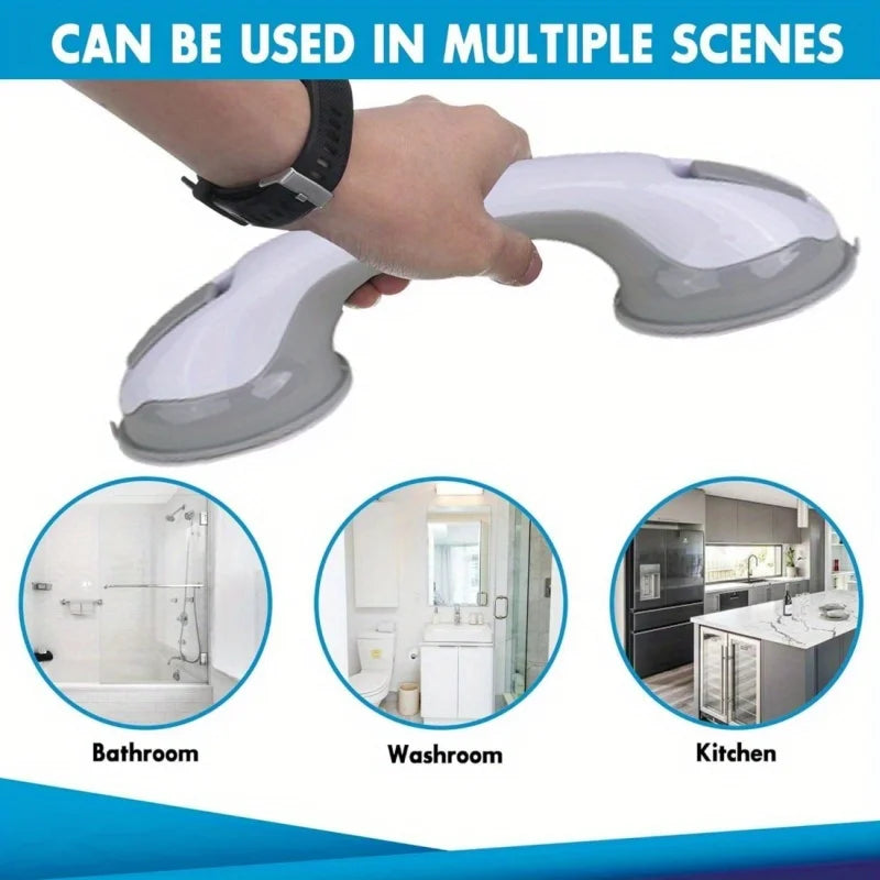 Grab Bars for Bathtubs and Showers Heavy Duty Shower Handle Assistance Products Seniors Suction Cup Handrails Handicap Bath Grip