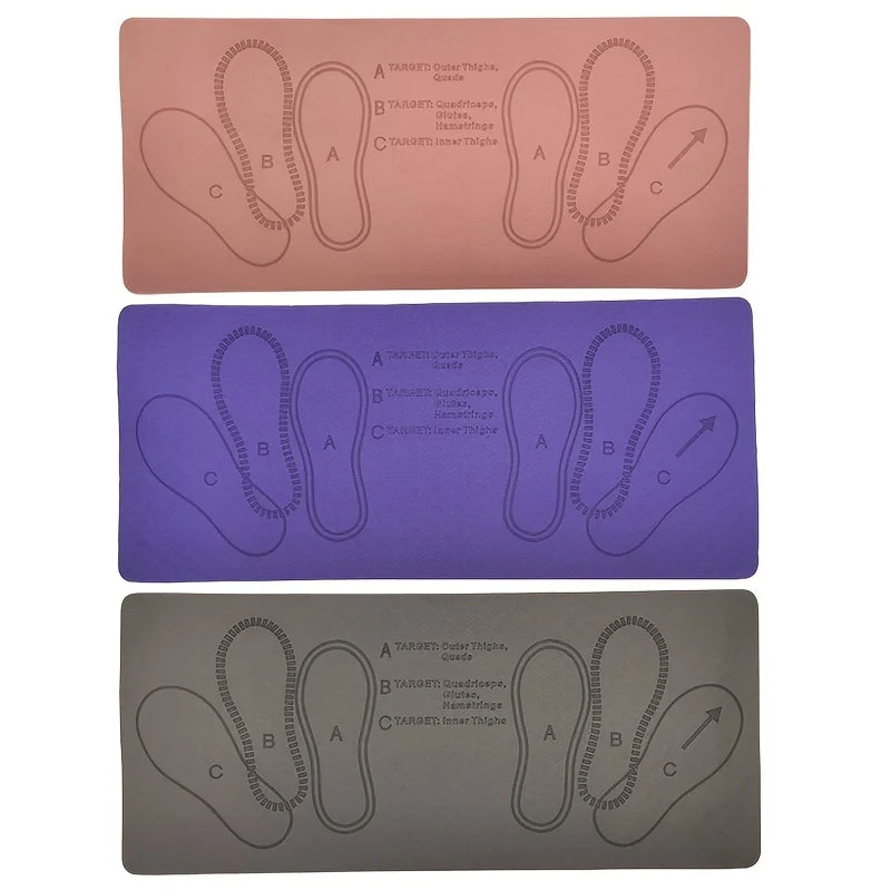 Thick Anti Slip Squat Mat, Suitable for Yoga, Pilates, and Gluteal Muscle Exercises - Home Gym, Exercise Mat