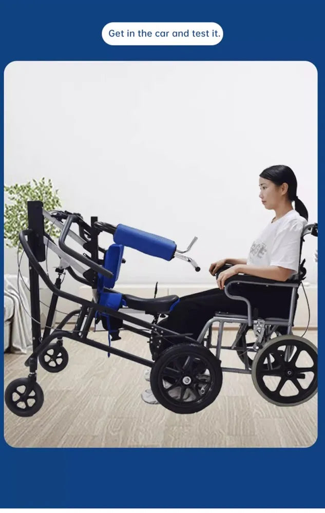 Rehabilitation Training Equipment Walking Aid Elderly Stroke Hemiplegia Walker For Disable