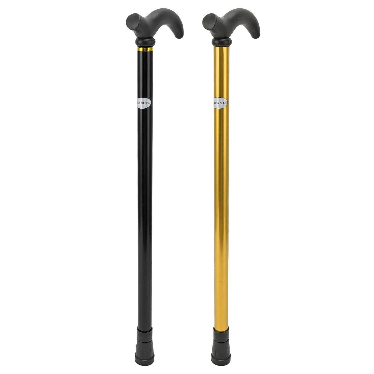 Walking Cane Ergonomic Handle Rubber Base Aluminum Alloy Walking Stick Cane 6 Positions Adjustment Adjustable for Elderly