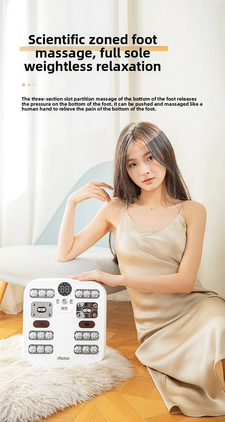 Foot massager Automatic massage Foot kneading through meridians Infrared warm physiotherapy instrument Foot massager