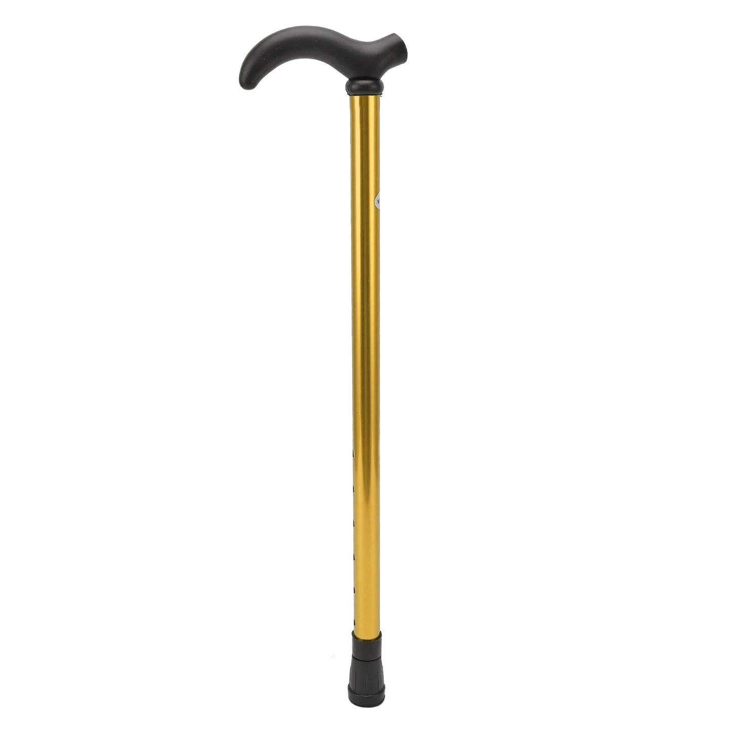 Walking Cane Ergonomic Handle Rubber Base Aluminum Alloy Walking Stick Cane 6 Positions Adjustment Adjustable for Elderly