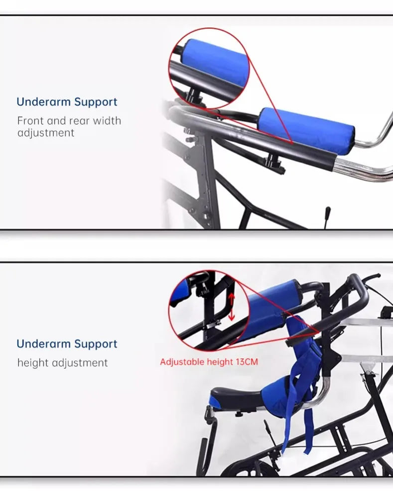 Rehabilitation Training Equipment Walking Aid Elderly Stroke Hemiplegia Walker For Disable