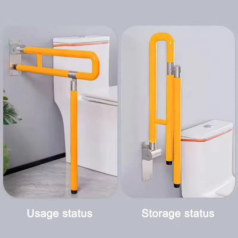 Bathroom Safety Support Rail Shower Handrail Toilet Aids Grab Bar Rails for Elderly Disabled Pregnant