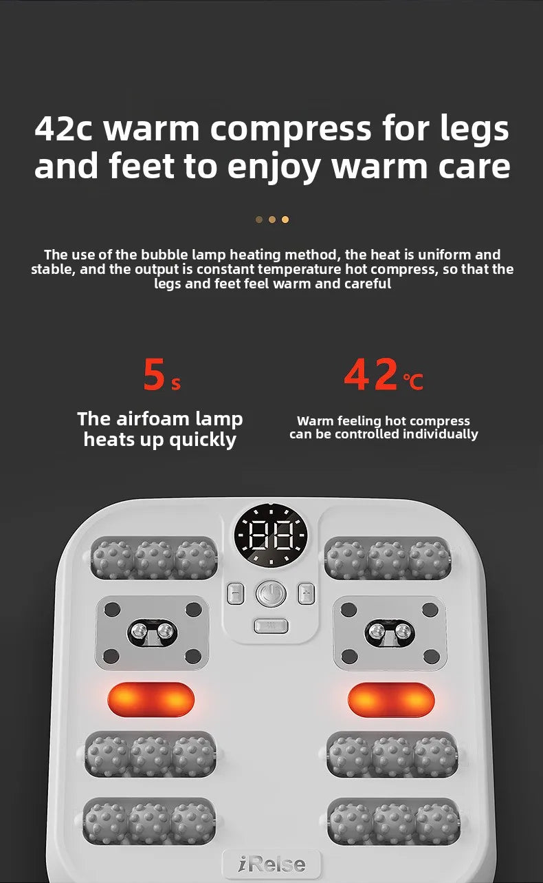 Foot massager Automatic massage Foot kneading through meridians Infrared warm physiotherapy instrument Foot massager