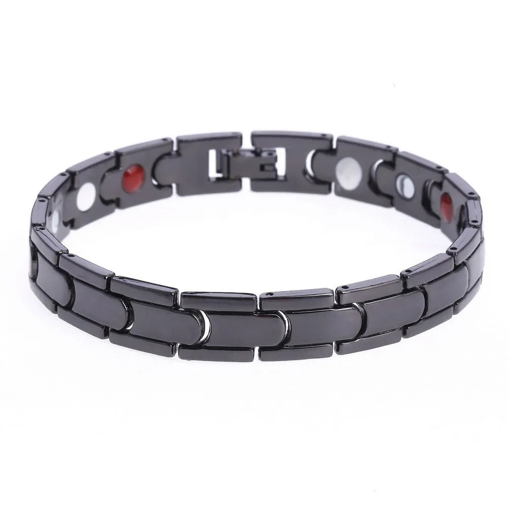 Healthy Bio Magnetic Bracelets for Women Men Therapy Bracelet Pain Relief Arthritis Magnet Bangle Carpal Tunnel Syndrome Jewelry