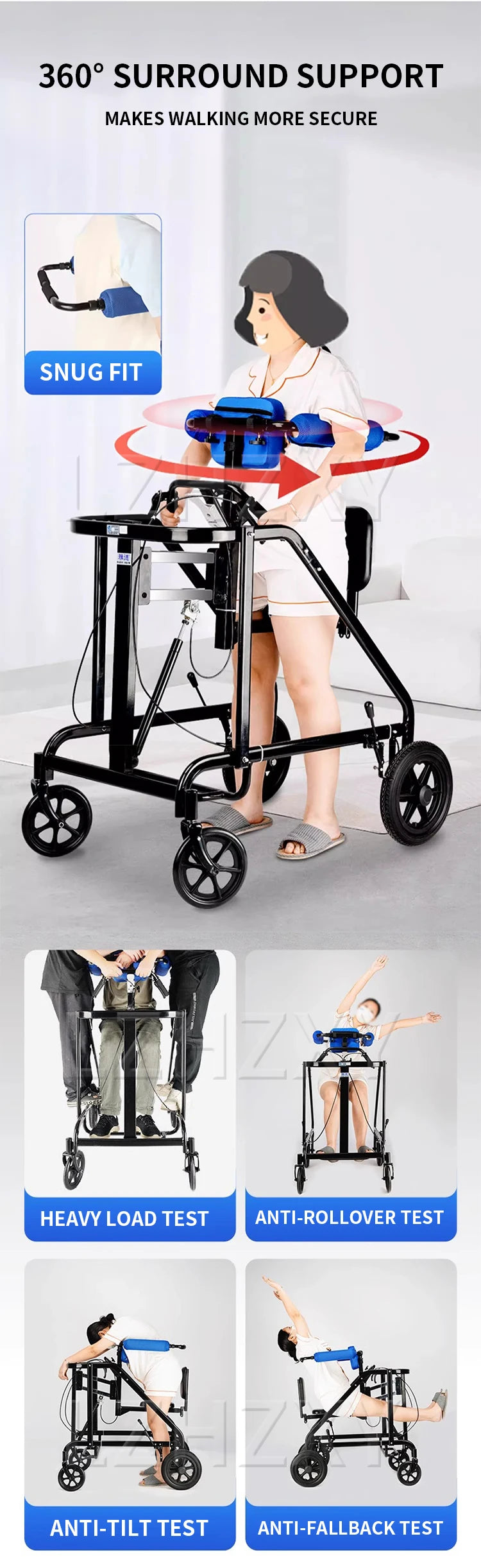 Elderly Walking Aids, Patient Rehabilitation Training Equipment, Walking Aids, Disabled Walking Aids, Learning Bikes