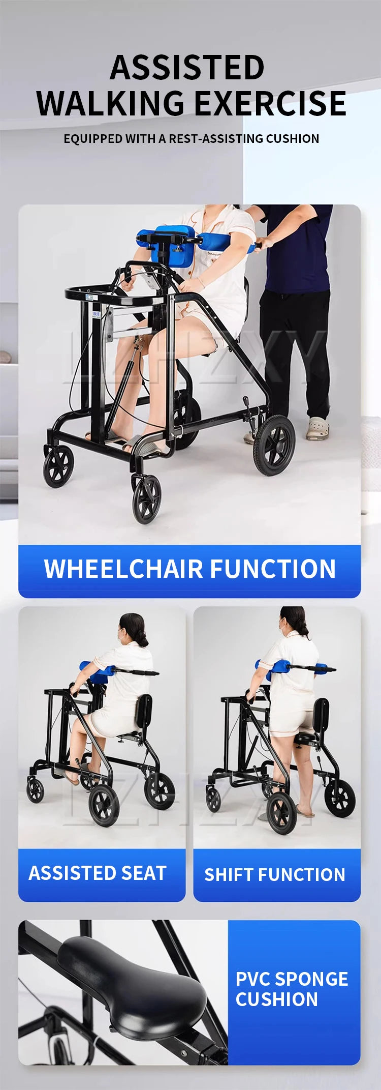 Elderly Walking Aids, Patient Rehabilitation Training Equipment, Walking Aids, Disabled Walking Aids, Learning Bikes