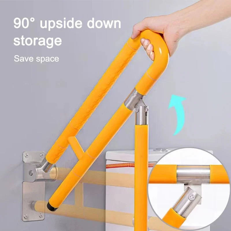 Bathroom Safety Support Rail Shower Handrail Toilet Aids Grab Bar Rails for Elderly Disabled Pregnant
