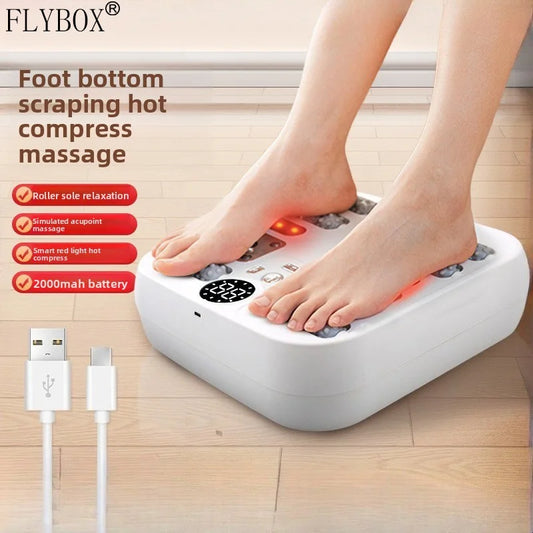 Foot massager Automatic massage Foot kneading through meridians Infrared warm physiotherapy instrument Foot massager