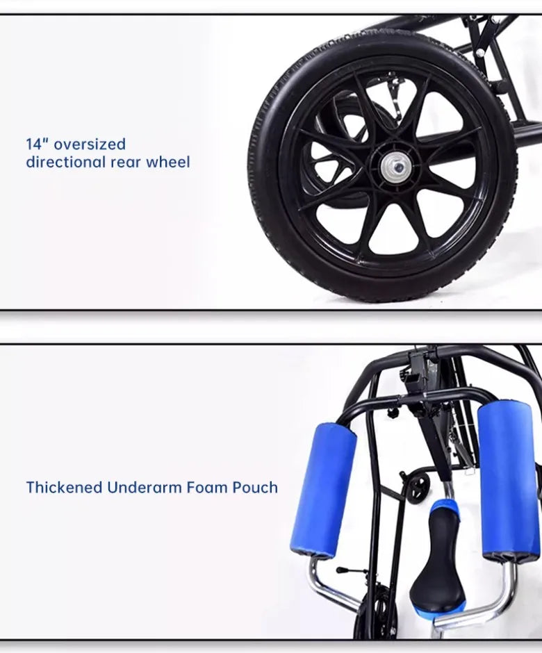 Rehabilitation Training Equipment Walking Aid Elderly Stroke Hemiplegia Walker For Disable