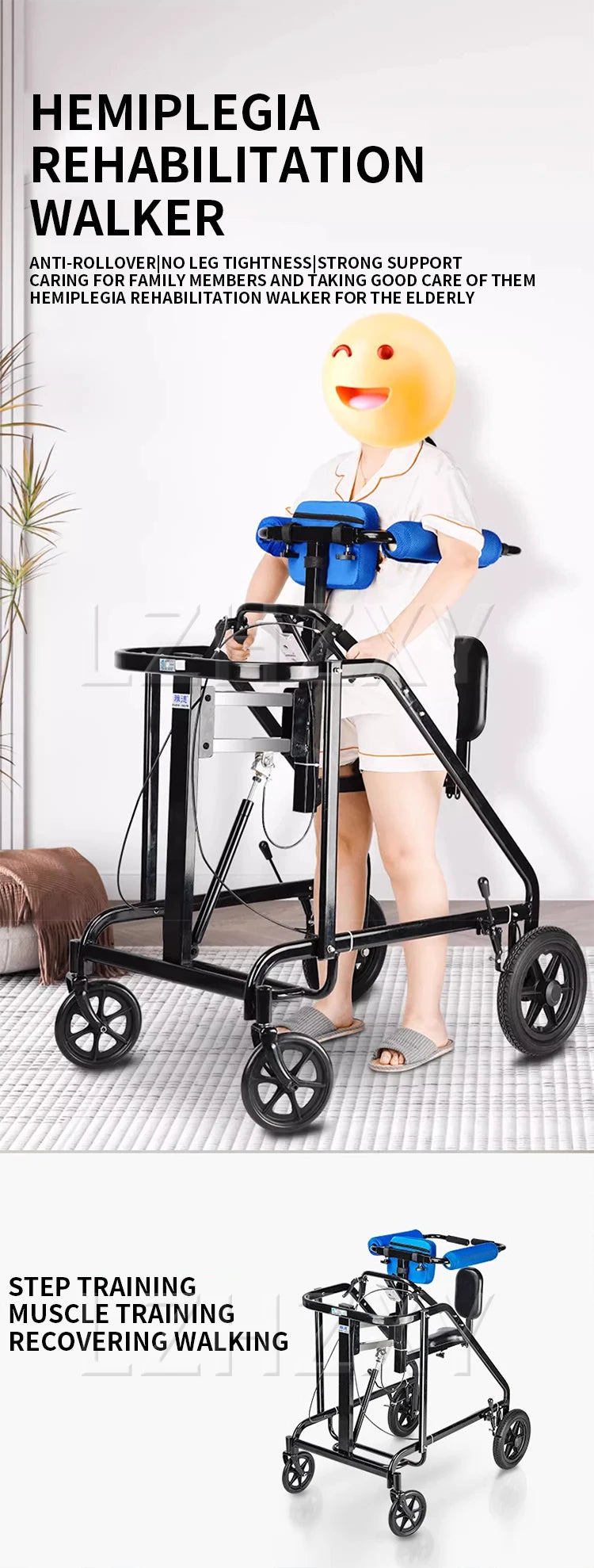 Elderly Walking Aids, Patient Rehabilitation Training Equipment, Walking Aids, Disabled Walking Aids, Learning Bikes