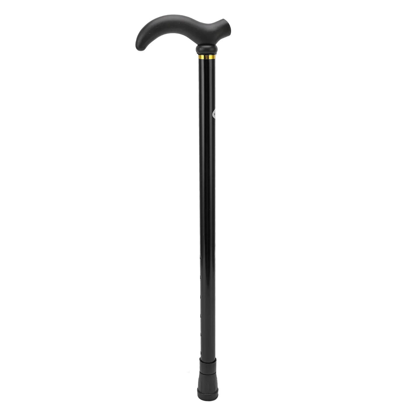 Walking Cane Ergonomic Handle Rubber Base Aluminum Alloy Walking Stick Cane 6 Positions Adjustment Adjustable for Elderly