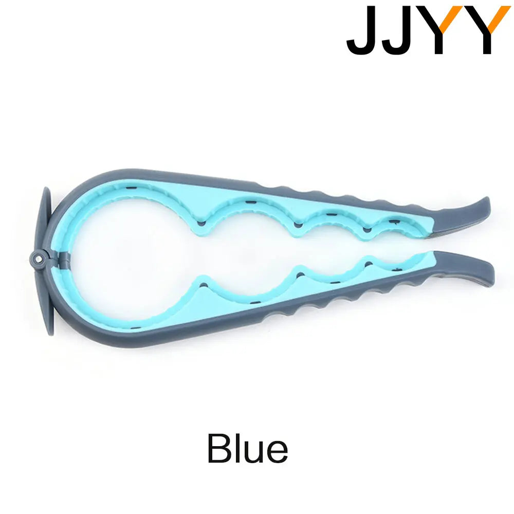 JJYY 5 In1 Jar Opener Easy Grip Bottle Opener Twist Off Lid Quick Opening Cooking Everyday Use for  Bottle Caps, Can Lids