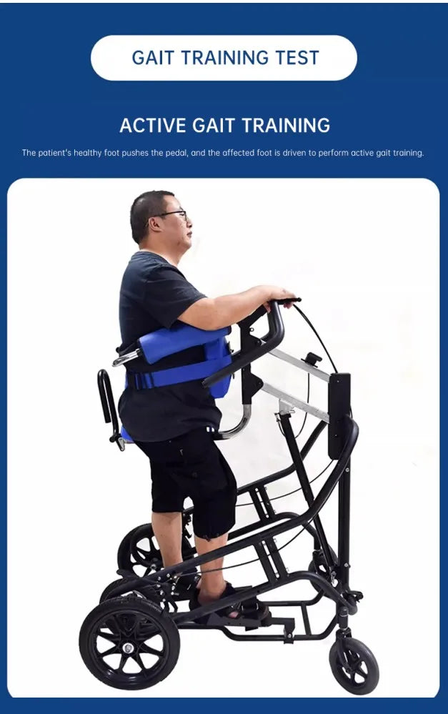 Rehabilitation Training Equipment Walking Aid Elderly Stroke Hemiplegia Walker For Disable