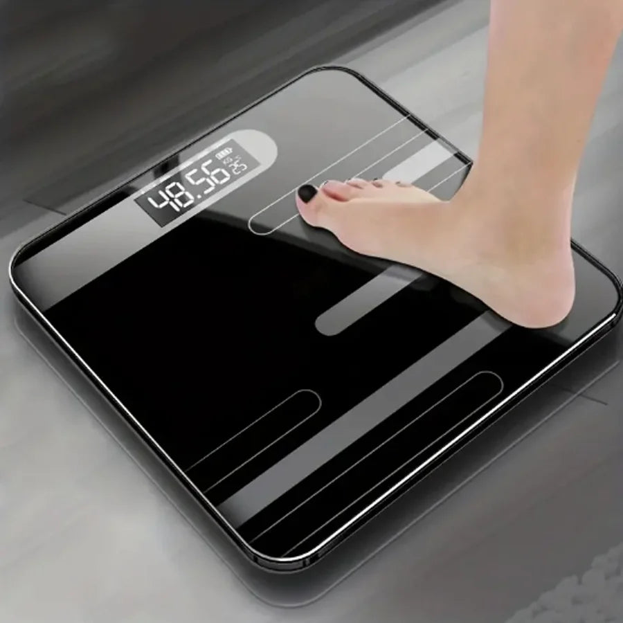 Bathroom Scales Floor Body Scale Digital Weight Scale Glass Electronic Smart Scales LCD Display Body Weighing Scale