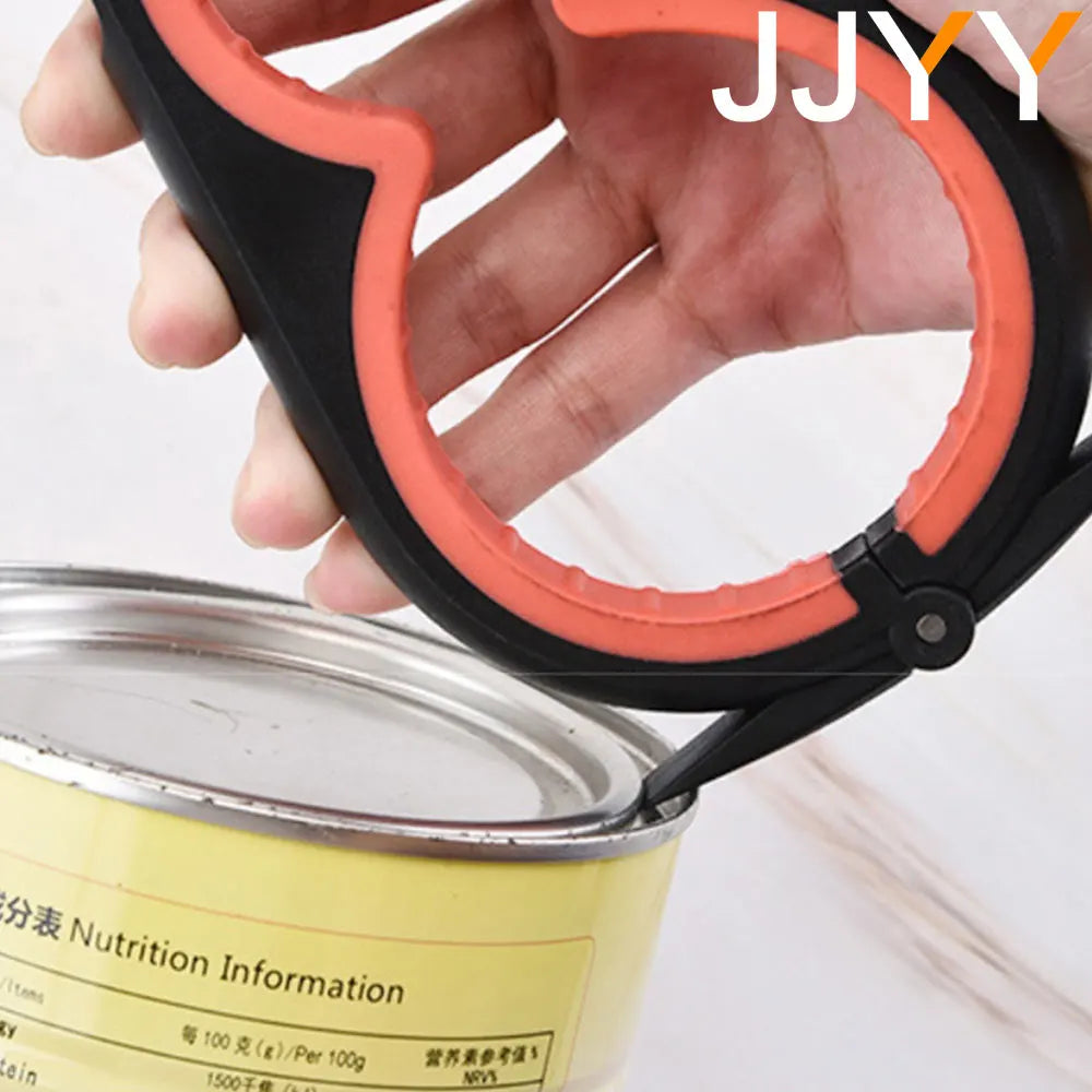JJYY 5 In1 Jar Opener Easy Grip Bottle Opener Twist Off Lid Quick Opening Cooking Everyday Use for  Bottle Caps, Can Lids
