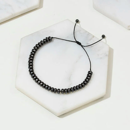 Magnetic therapy Health Care Loss Weight Effective Black Stone Bracelets Slimming Stimulating Acupoints Arthritis Pain Relief