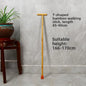 Anti-Slip Rubber Tip Bamboo Walking Cane T-aped ly Walking Sti Handheld ly People's Outdoor Travel king Poles