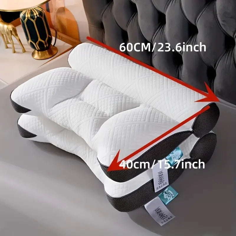 Orthopedic Neck Pillow Ergonomic Sleeping Pillow SPA Massage Pillow Breathable Memory Foam Help Sleep Relax Cervical Protection