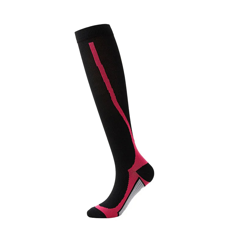 Compression Socks Woman Men Basketball Hockey Yoga Non Slip  Over The Knee Sport Football Cycling Knee High