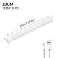 Motion Sensor Light Wireless LED Night Light USB Rechargeable Night Lamp Cabinet Wardrobe Lamp Staircase Backlight For Kitchen 1
