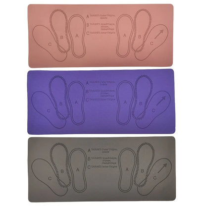 Thick Anti Slip Squat Mat, Suitable for Yoga, Pilates, and Gluteal Muscle Exercises - Home Gym, Exercise Mat