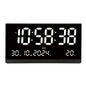 21 Inch Large Digital Wall Clock Large LED Screen Display Clock with Time/Date/Week/Temperature 12/24H Adjustable Brightness