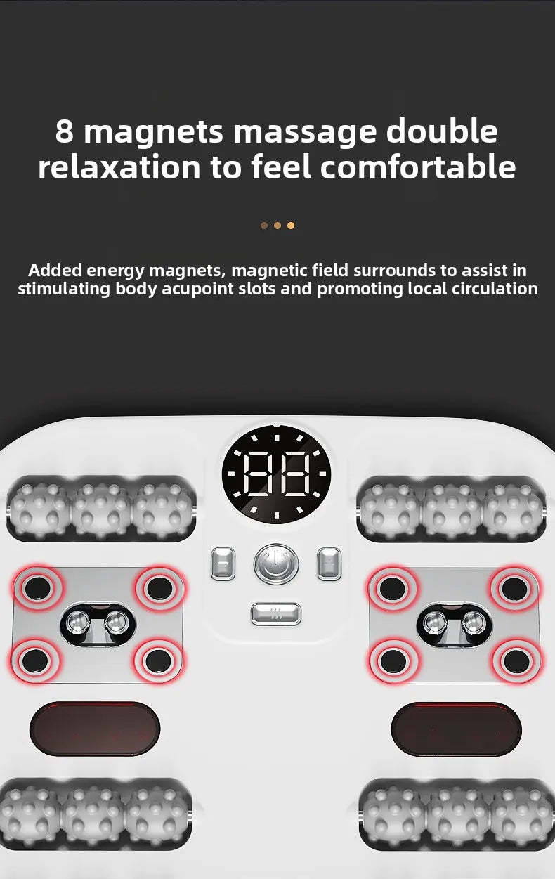 Foot massager Automatic massage Foot kneading through meridians Infrared warm physiotherapy instrument Foot massager