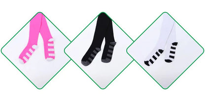 Compression Socks Woman Men Basketball Hockey Yoga Non Slip  Over The Knee Sport Football Cycling Knee High