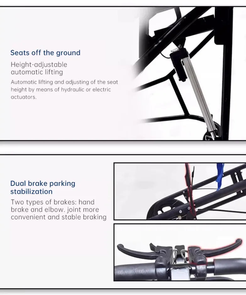 Rehabilitation Training Equipment Walking Aid Elderly Stroke Hemiplegia Walker For Disable