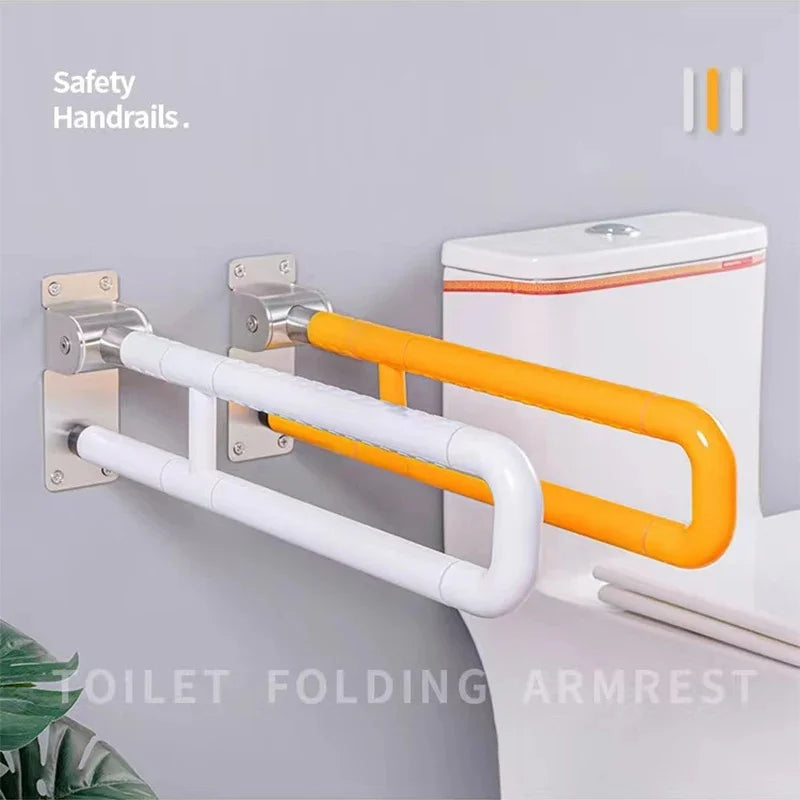 Bathroom Safety Support Rail Shower Handrail Toilet Aids Grab Bar Rails for Elderly Disabled Pregnant