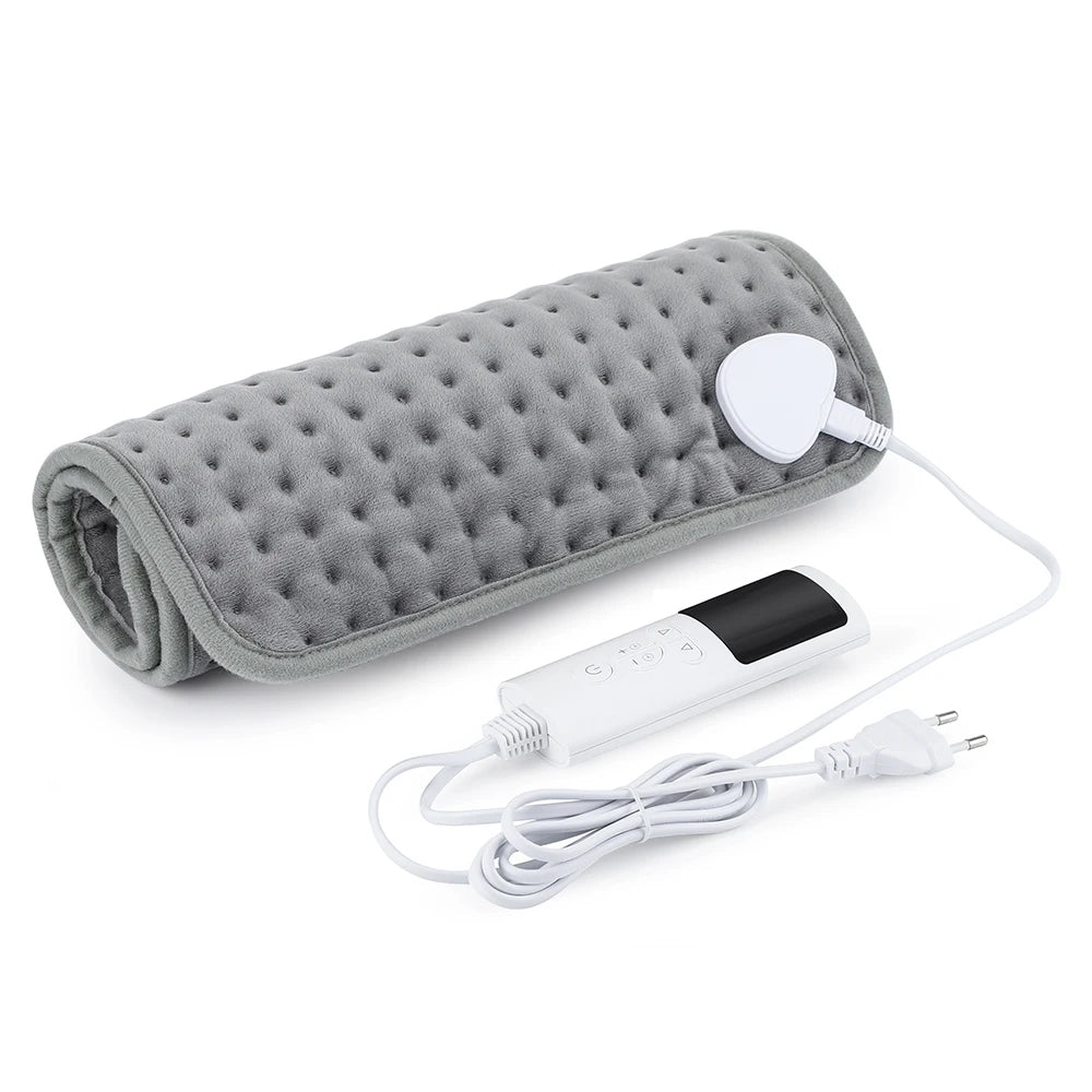 Electric Heating Pad Warm Winter Physiotherapy Blanket Shoulder Neck Back Spine Leg Pain Relief Hot Compress Pad Cushion