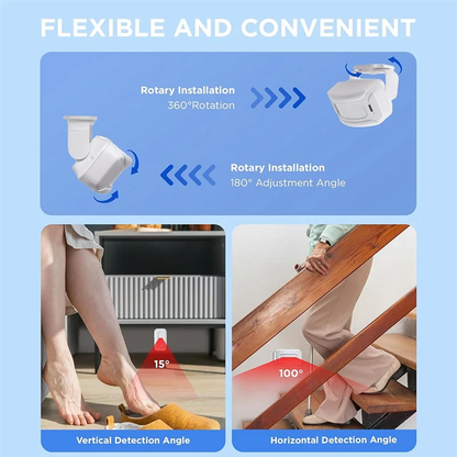 BHBD-Bed Sensor Alarm For Elderly Dementia Patients - Wireless Fall Detection & Motion Sensor Alert System For Seniors