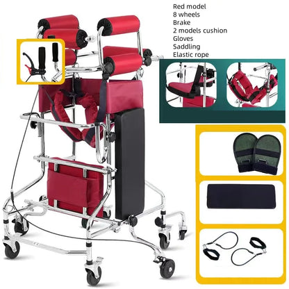 High Quality Adult Walker & Rollator Elderly Disabled Walking Training Aid for Rehabilitation Standing Support