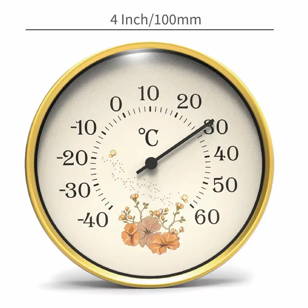 Thermometer Hygrometer Thermo Analog Humidity Indoor Climate Control Home Office Outdoor Garden Restaurant Measuring Tool