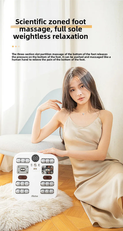 Foot massager Automatic massage Foot kneading through meridians Infrared warm physiotherapy instrument Foot massager