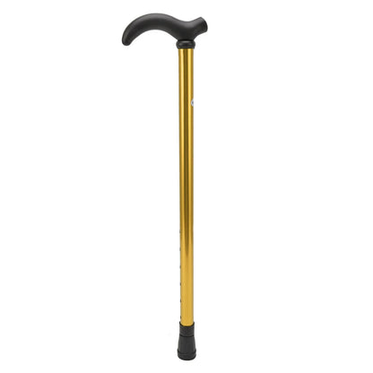 Walking Cane Ergonomic Handle Rubber Base Aluminum Alloy Walking Stick Cane 6 Positions Adjustment Adjustable for Elderly