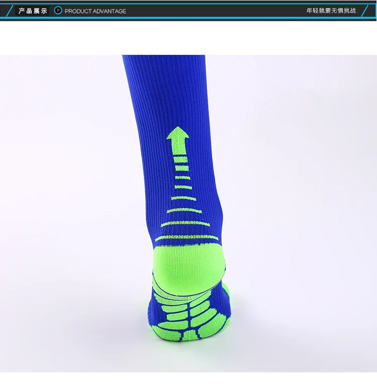 Compression Socks Woman Men Basketball Hockey Yoga Non Slip  Over The Knee Sport Football Cycling Knee High