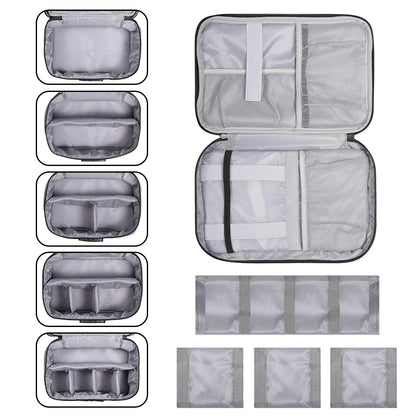 Medicine Storage Organizer Bag Empty, Travel Medicine Bag Pill Bottle Organizer Box, Home Medication Bag