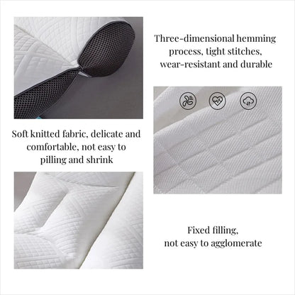 Orthopedic Neck Pillow Ergonomic Sleeping Pillow SPA Massage Pillow Breathable Memory Foam Help Sleep Relax Cervical Protection