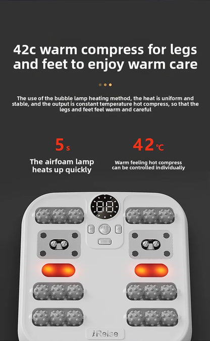 Foot massager Automatic massage Foot kneading through meridians Infrared warm physiotherapy instrument Foot massager