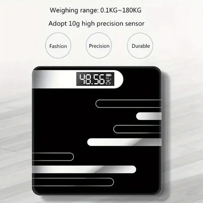 Bathroom Scales Floor Body Scale Digital Weight Scale Glass Electronic Smart Scales LCD Display Body Weighing Scale