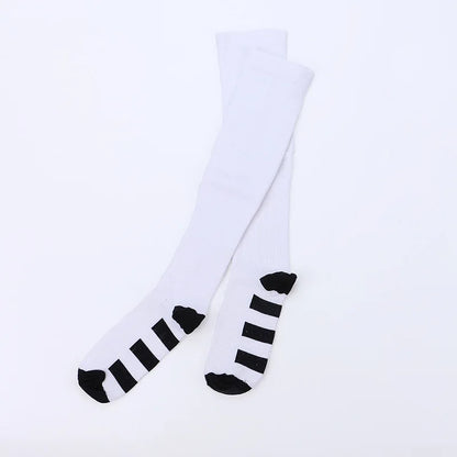 Compression Socks Woman Men Basketball Hockey Yoga Non Slip  Over The Knee Sport Football Cycling Knee High
