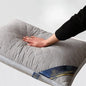 Orthopedic Pillow for Cervical Support & Sleep Aid High Resilience Non-Collapsing Core Student Single Pillow Home/Dorm/Hotel Use