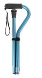 Walking Cane for Men&Women Adjustable Cane Offset Cushioned Handle Portable Lightweight Sturdy Mobility Walker Aid for Seniors