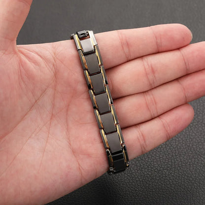 Healthy Bio Magnetic Bracelets for Women Men Therapy Bracelet Pain Relief Arthritis Magnet Bangle Carpal Tunnel Syndrome Jewelry
