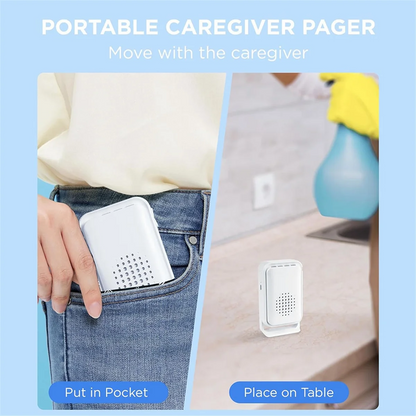 SZSC Bed Sensor Alarm for Elderly Dementia Patients - Wireless Fall Detection & Motion Sensor Alert System for Seniors