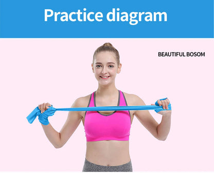 Resistance Bands Pilates Yoga Sport Training Fitness Exercise Home Gym Elastic Band Natural Rubber Latex Yoga Accessories